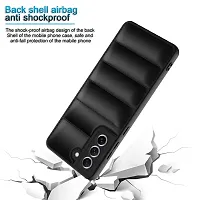 Puffer Case Camera Protection Soft Back Cover for Samsung Galaxy S21 FE 5G-thumb1