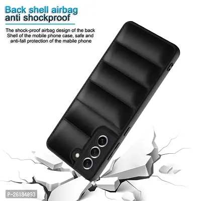 Puffer Case Camera Protection Soft Back Cover for Samsung Galaxy S21 FE 5G-thumb2