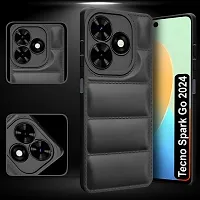 Back Case Cover for Tecno Spark Go 2024 | Compatible for Tecno Spark Go 2024 Back Cover | Matte Soft Case | Liquid Silicon Puff Case for Tecno Spark Go 2024 with Camera Protection-thumb2