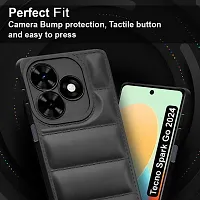 Back Case Cover for Tecno Spark Go 2024 | Compatible for Tecno Spark Go 2024 Back Cover | Matte Soft Case | Liquid Silicon Puff Case for Tecno Spark Go 2024 with Camera Protection-thumb3