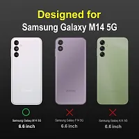 Back Case Cover for Samsung Galaxy M14 5G | Compatible for Samsung Galaxy M14 5G Back Case Cover | Matte Case | Liquid Silicon Case for Samsung Galaxy M14 5G with Camera Protection-thumb3