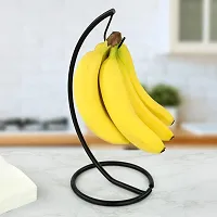 TORO Banana Holder for Storage and Display of Fruit Vegetables Produce and More (Black)-thumb2