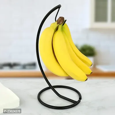 TORO Banana Holder for Storage and Display of Fruit Vegetables Produce and More (Black)-thumb3