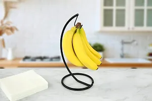 TORO Banana Holder for Storage and Display of Fruit Vegetables Produce and More (Black)-thumb4