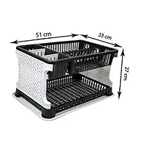 Kitchen Racks with Water Storing Tray Kitchen Organizer-thumb2