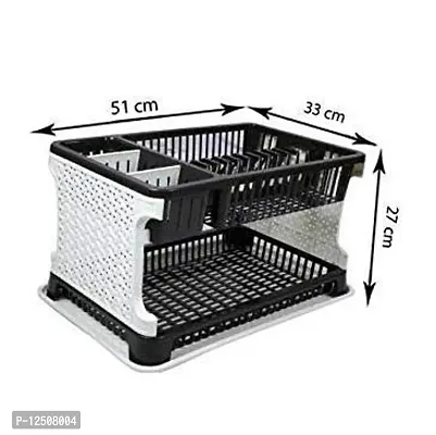 Kitchen Racks with Water Storing Tray Kitchen Organizer-thumb3