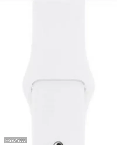 Soft Silicone Strap Band For Apple Watch Series 123456  SE 44mm42mm 44 mm Silicone Watch Strap White-thumb3