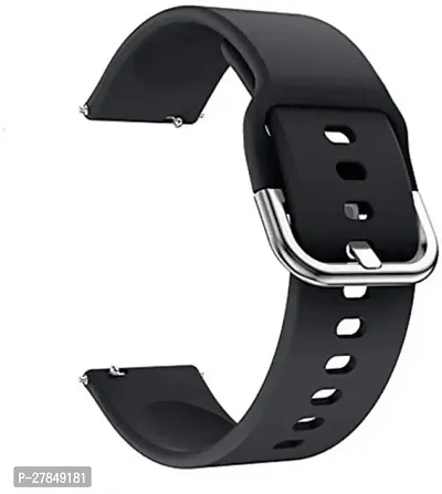 Silicone 19mm 19 mm Silicone Watch Strap Black-thumb0