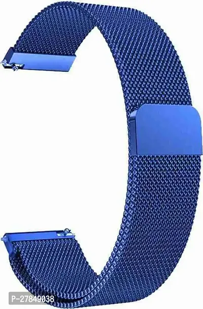 Chain watch strap universal for all 20 mm watches 20 mm Metal Watch Strap Blue-thumb0