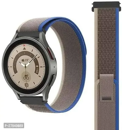 Trail watch strap 20 mm Fabric Watch Strap Blue-thumb0