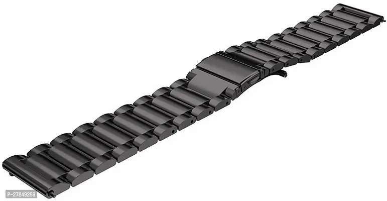 22mm Strap compatible Watch List In Photo  Description 22 mm Silicone Watch Strap Black-thumb2