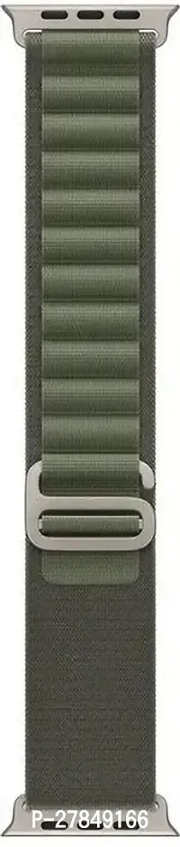 Alpine Loop iWatch 42444549mm iWatch Ultra Series 87SE54 195 mm Fabric Watch Strap Green-thumb0