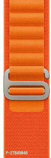 Alpine Loop Band for Watch Strap 49mm 45mm 44mm 42mm With iWatch Band Black 44 mm Silicone Watch Strap Orange-thumb0