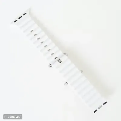 Watch Ultra 49 MM 45 mm 44 mm 42 mm 2 pices 44 mm Silicone Watch Strap white 44 mm Silicone Watch Strap White-thumb0