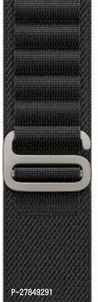 Alpine Loop iWatch 42444549mm iWatch Ultra Series 87SE54 220 mm Fabric Watch Strap Black-thumb2