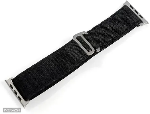 Alpine Loop iWatch 42444549mm iWatch Ultra Series 87SE54 220 mm Fabric Watch Strap Black-thumb0