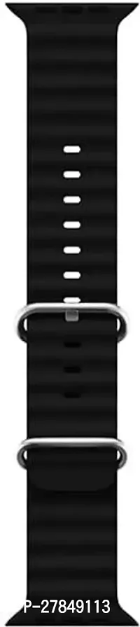 Alpine Loop Band for Watch Strap 49mm 45mm 44mm 42mm With iWatch Band Black 42 mm Silicone Watch Strap Black-thumb0