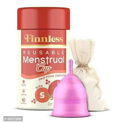 Reusable Menstrual Cup No Leakage, Protection For Upto 10-12 Hours-thumb0