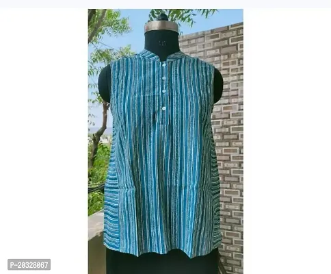 Elegant Cotton Tunic For Women-thumb0