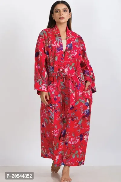 SHIVANGI COTTON PURE BATHROBE-thumb3