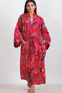 SHIVANGI COTTON PURE BATHROBE-thumb3