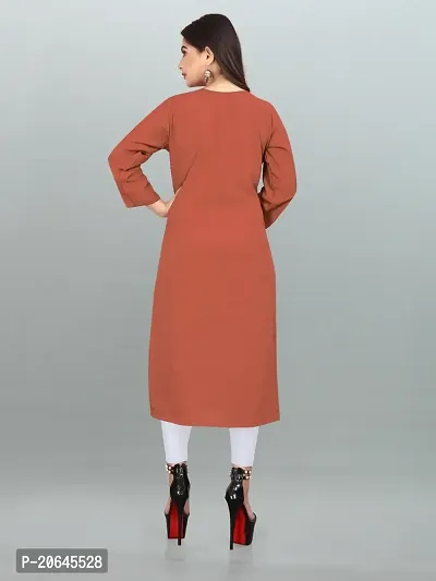 Stylish Polyester Stitched Kurta For Women-thumb2