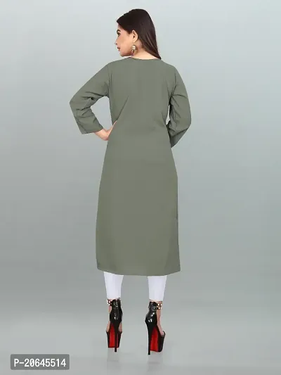 Stylish Polyester Stitched Kurta For Women-thumb2