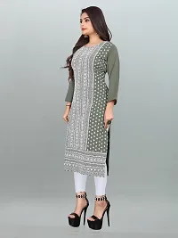 Stylish Polyester Stitched Kurta For Women-thumb2