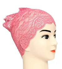 Girls and Womens Hijab Headband, Under Hijab Scarf Naqab Head Scarf (2 pcs)-thumb3