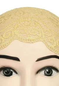 Girls and Womens Hijab Headband, Under Hijab Scarf Naqab Head Scarf (2 pcs)-thumb1