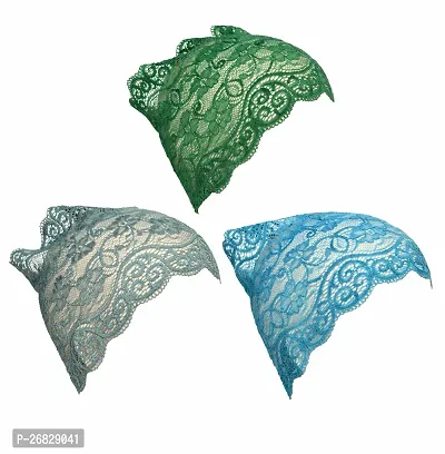 Girls and Womens Hijab Headband, Under Hijab Scarf Naqab Head Scarf (3 pcs)