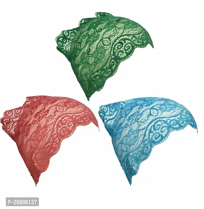 Girls and Womens Hijab Headband, Under Hijab Scarf Naqab Head Scarf (3 pcs)