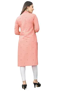 FASHIRE Women's Pure Cotton Straight Woven Printed Kurti.-thumb3