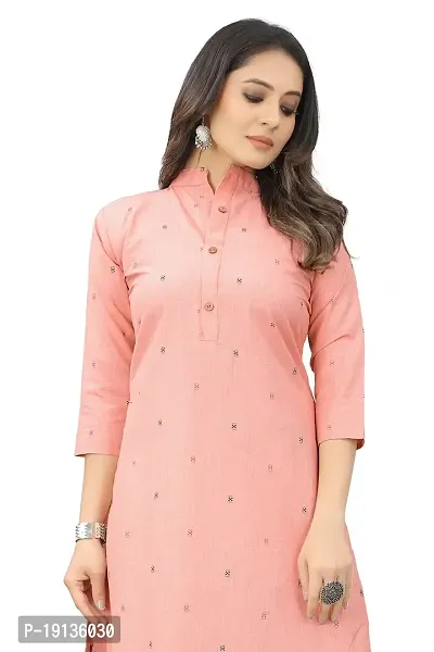 FASHIRE Women's Pure Cotton Straight Woven Printed Kurti.-thumb5