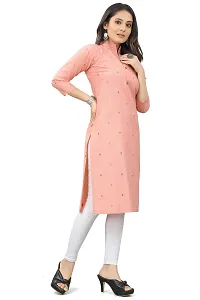 FASHIRE Women's Pure Cotton Straight Woven Printed Kurti.-thumb1