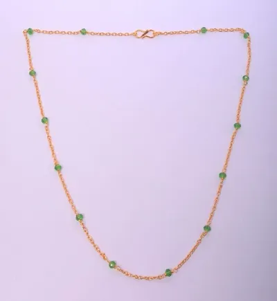Daily Wear Oxidized Gold Chain For Womens and Girls