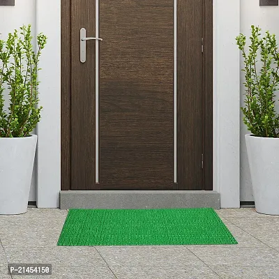 LIVIK Plastic Door Mat  (Green, Large)-thumb0