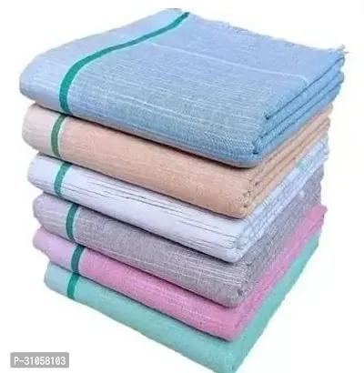 Trendy Multicoloured Cotton Bath Towel Combo Of 5