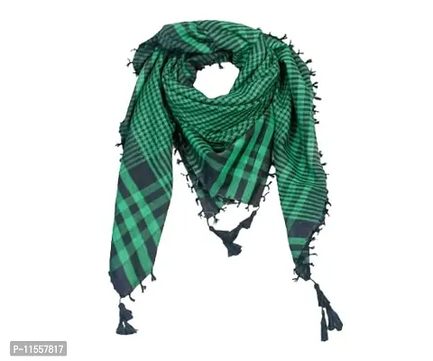 Dulhan Colored Funda Rumal/Arabic Scarf/Face/Neck/Neckerchief, GREEN