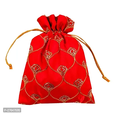 Classic Potli Bags for Return Gifts with Heavy Sequin Work Set of 15-thumb5