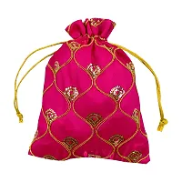 Classic Potli Bags for Return Gifts with Heavy Sequin Work Set of 15-thumb1