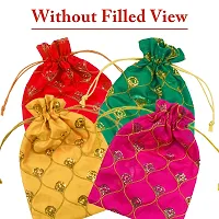 Classic Potli Bags for Return Gifts with Heavy Sequin Work Set of 25-thumb3