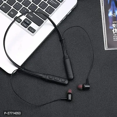 B11 Wireless Neckband with 20 Hours Playbeck Fast Charging Technology Bluetooth in-Ear Earp-thumb2