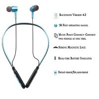 B11 Wireless Neckband with 20 Hours Playbeck Fast Charging Technology Bluetooth in-Ear Earp-thumb3