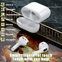 AirPods(2nd gen) with Charging Case Bluetooth Headset with Mic  (White, True Wireless)-thumb3