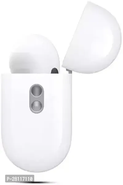 ULTRAPODS BLOOTOOTH WITH ENC Bluetooth Headset  (White, Multicolor, In the Ear)-thumb3
