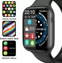 i7 Pro Max Smart Watch Series 7 for Men  Women (Black, Free Size) Smartwatch (Black Strap, Free Size)-thumb2