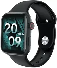 I7 PRO MAX Full Screen Smart Watch Series 7 Smartwatch (Black Strap, 44 MM)-thumb2