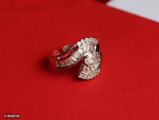 Elegant Silver Plated Rings for Women-thumb0