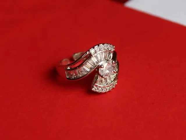 Elegant Silver Plated Rings for Women